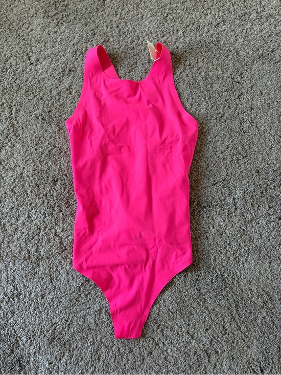 aerie Tops - Aerie Neon Pink Body Suit